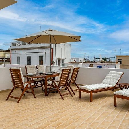 Tia Anica House I - Apartment With Terrace In Central Fuseta Beach Village Luaran gambar