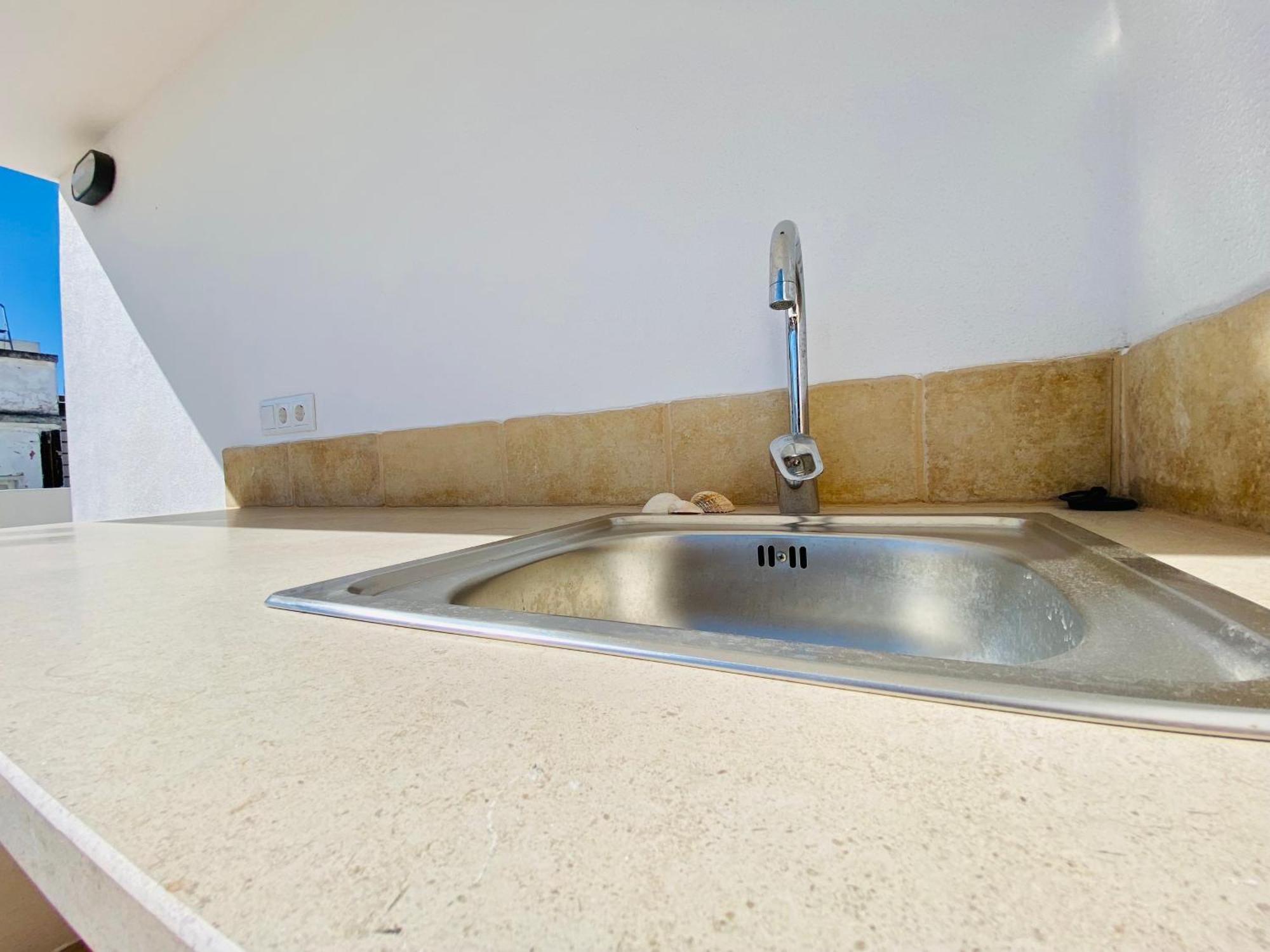 Tia Anica House I - Apartment With Terrace In Central Fuseta Beach Village Luaran gambar